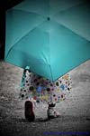 Buntes unterm Regenschirm