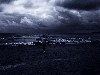 Unwetter am Strand auf Mallorca