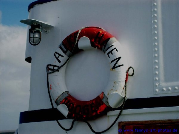 Hallig Hooge Rettungsring 