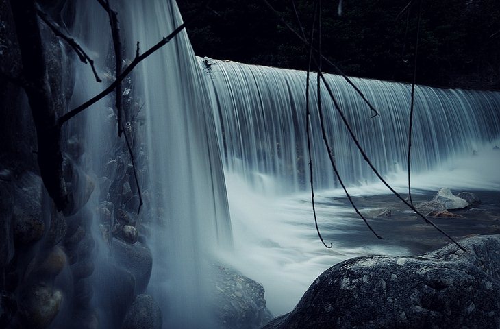 Wasser-Fall-Spiel