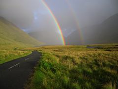 Regenbogen in Irland Connemara