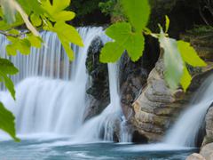 Wasserfall in Frankreich, Cevennen.